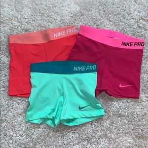 Nike Pro Shorts Set